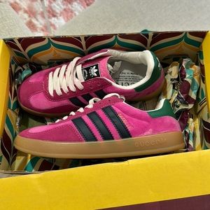 Adidas x Gucci collab gazelles